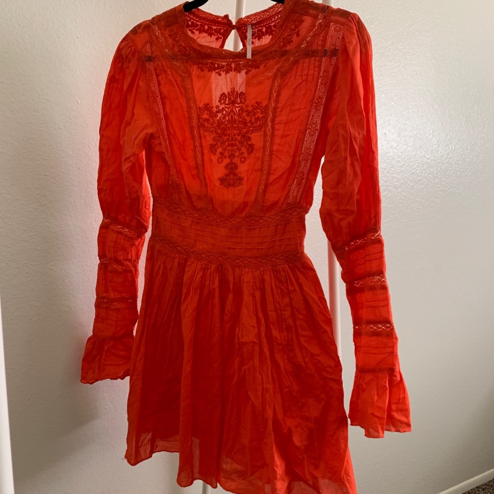 Intricate free people dress